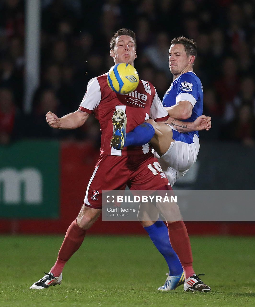 Football - Cheltenham Town v Everton - FA Cup Third Round -