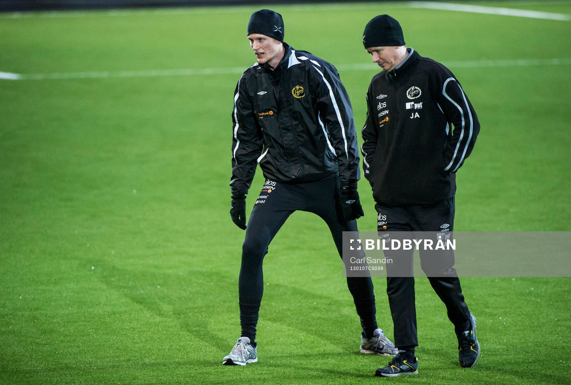 Tom Söderberg, Elfsborg, Janne Almblad, sjukgymnast