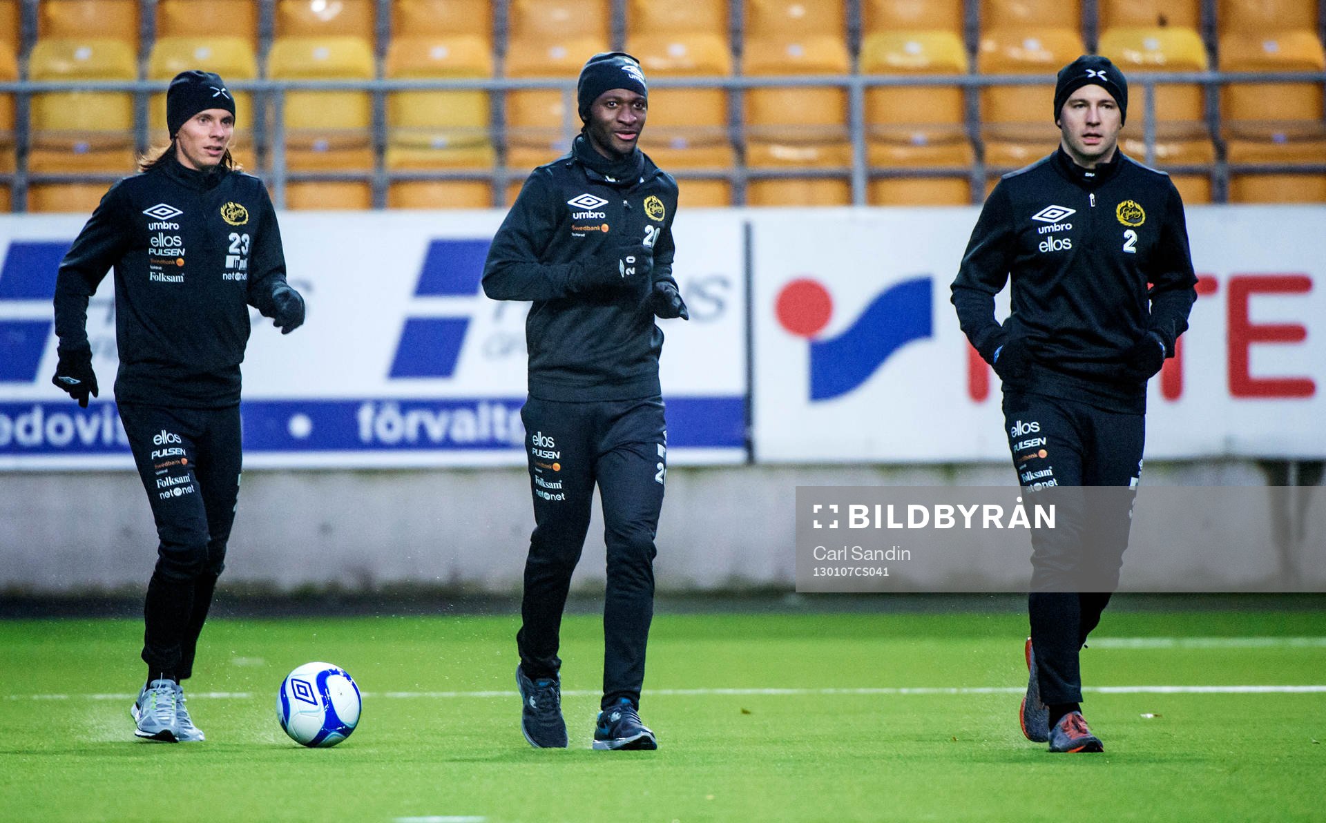Niklas Hult, Amadou Jawo, Stefan Larsson, Elfsborg