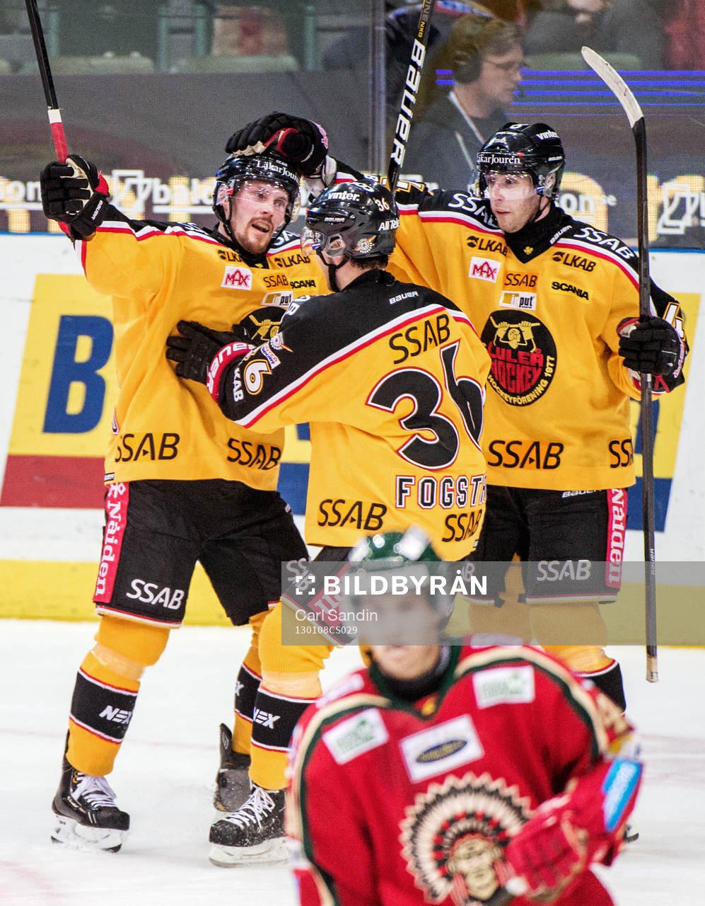 Toni Koivisto, Luleå, jublar