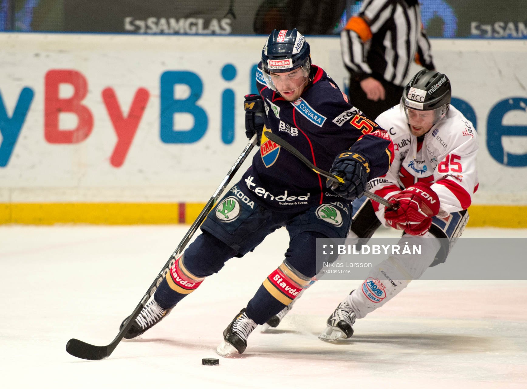 Kalle Olsson, Örebro och Erik Gustafsson, Djugården