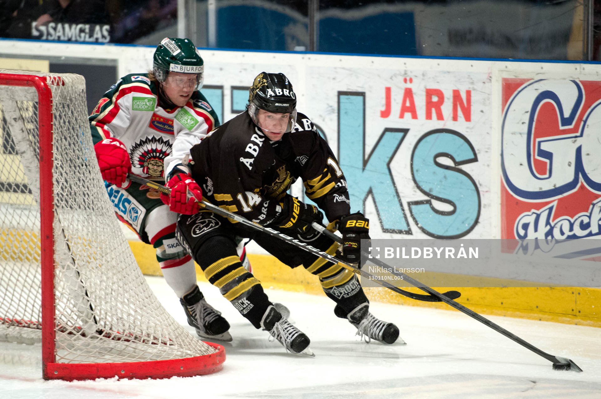 Broc Little, AIK och Mats Rosseli Olsen, Frölunda