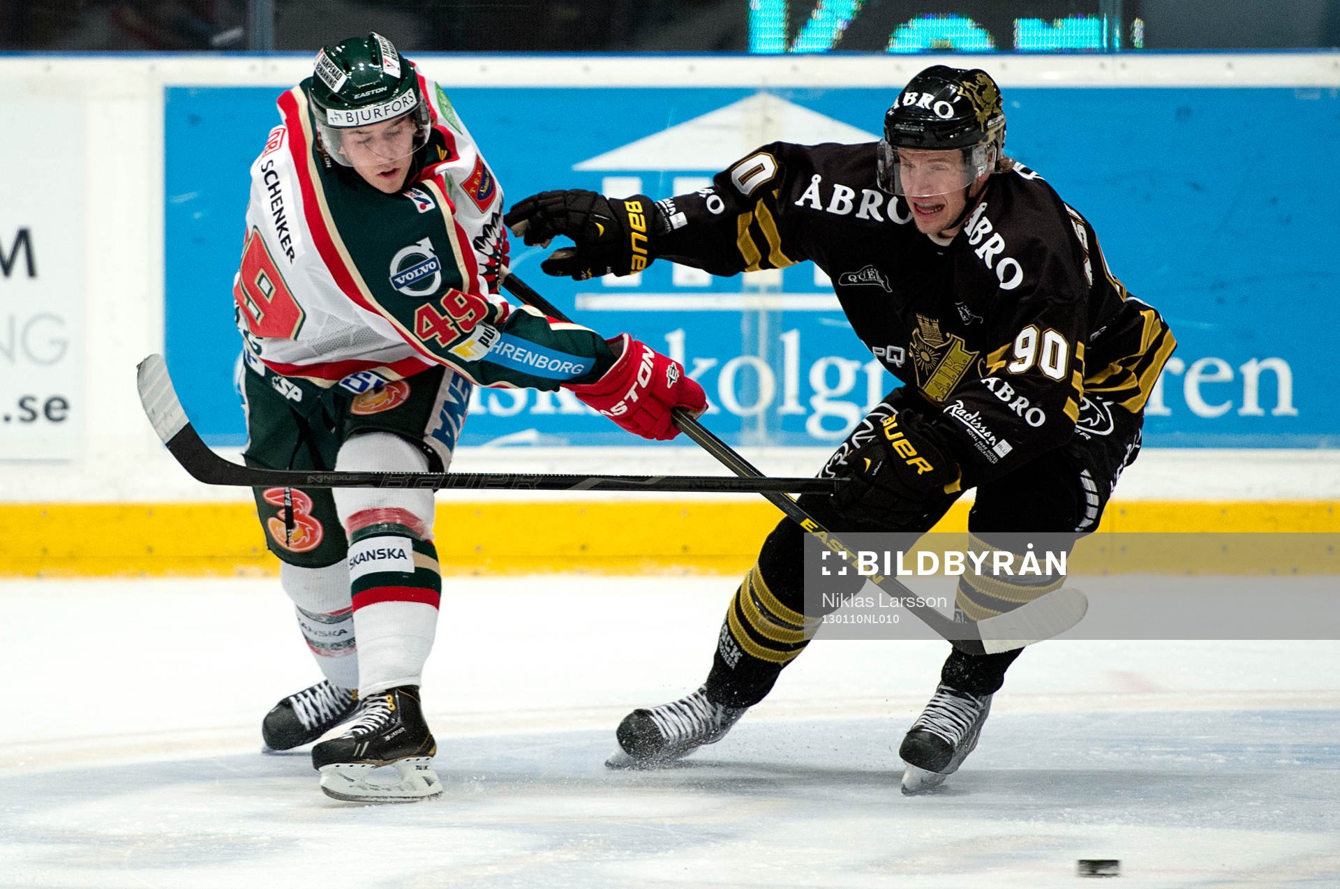 Christopher Aspeqvist, AIK och Sebastian Collberg, Frölunda