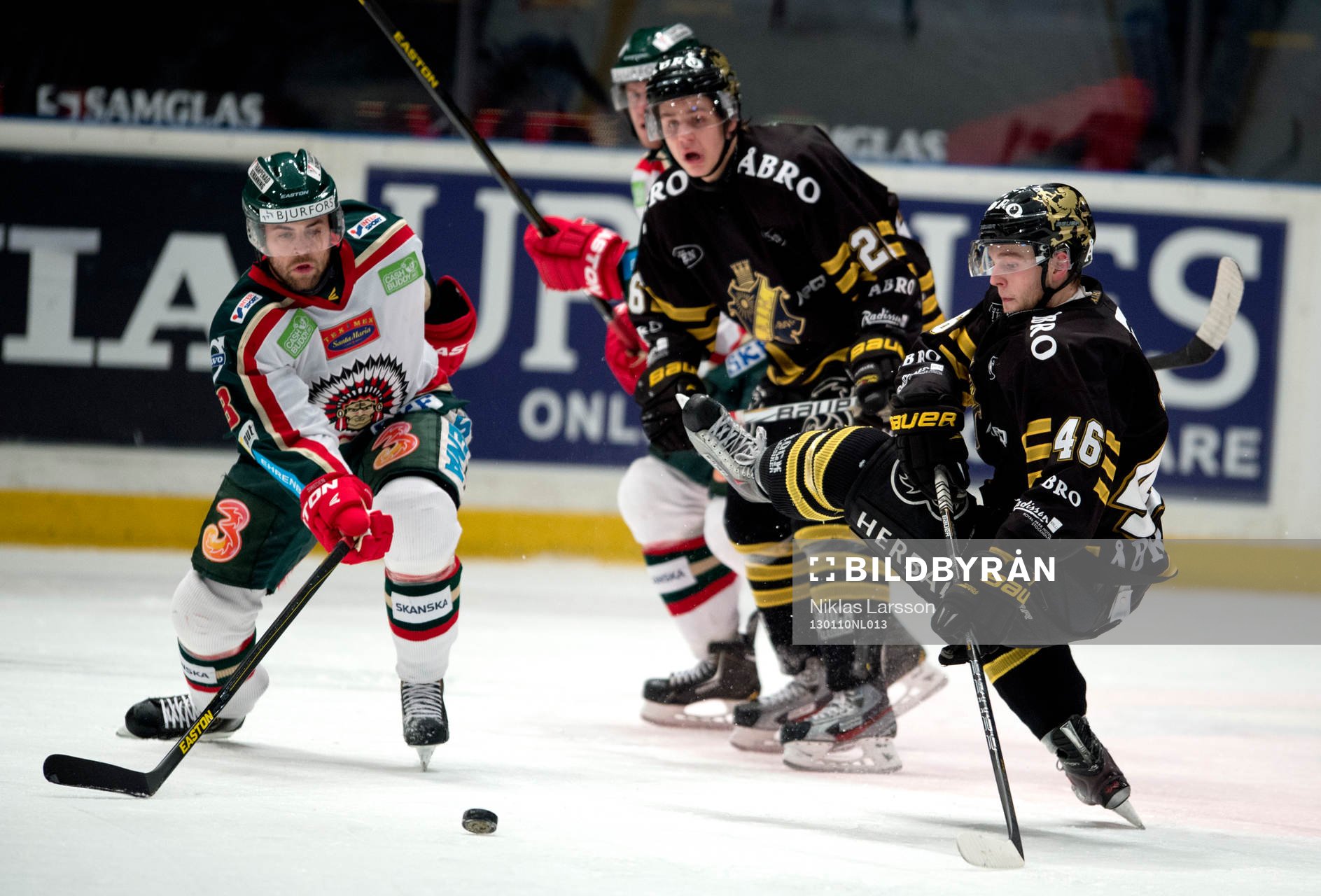 Nicklas Jensen, AIK och Fredrik Eriksson, Frölunda