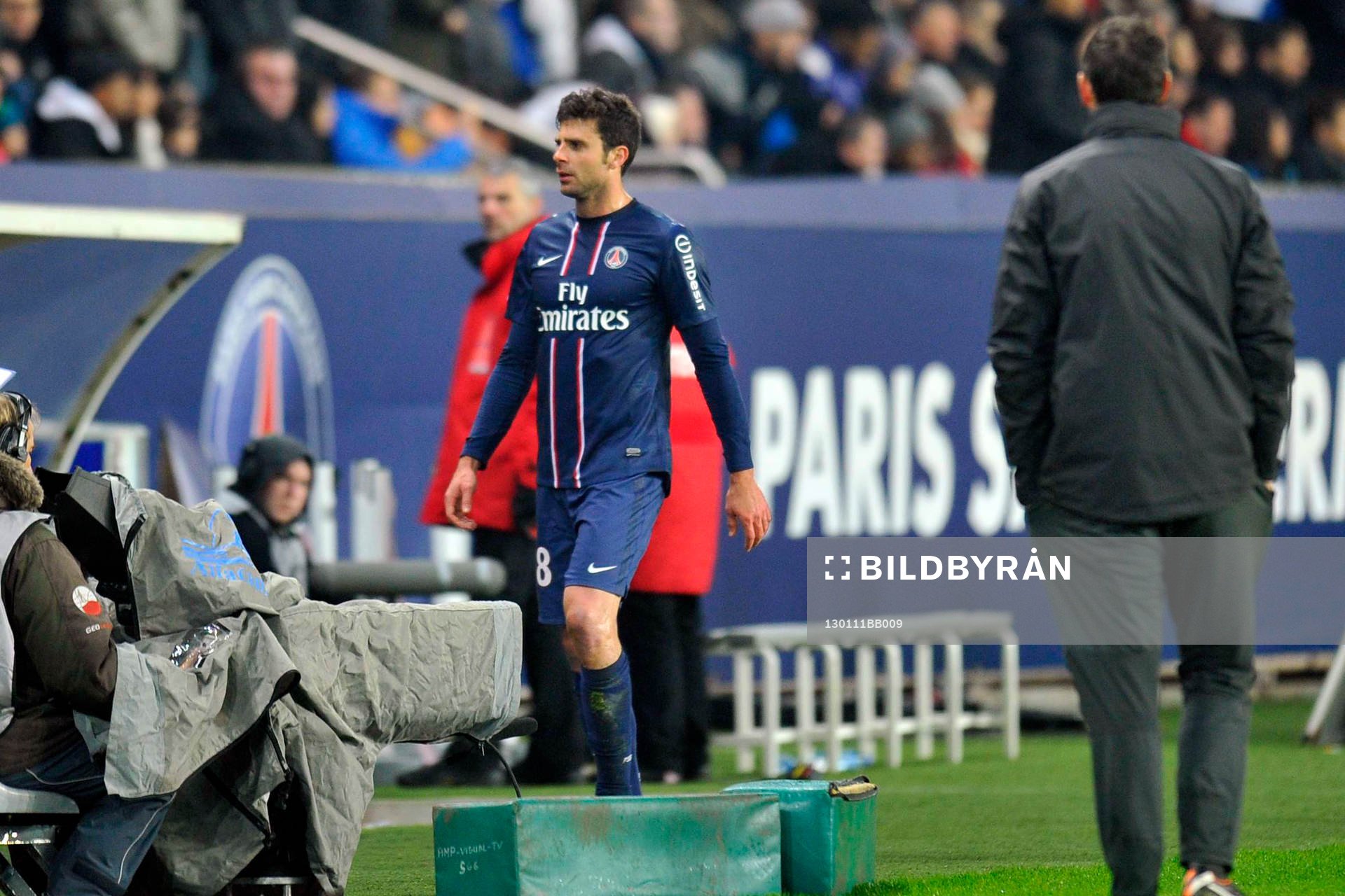 EXPULSION DE Thiago MOTTA - 11.01.2013 - PSG / Ajaccio  -