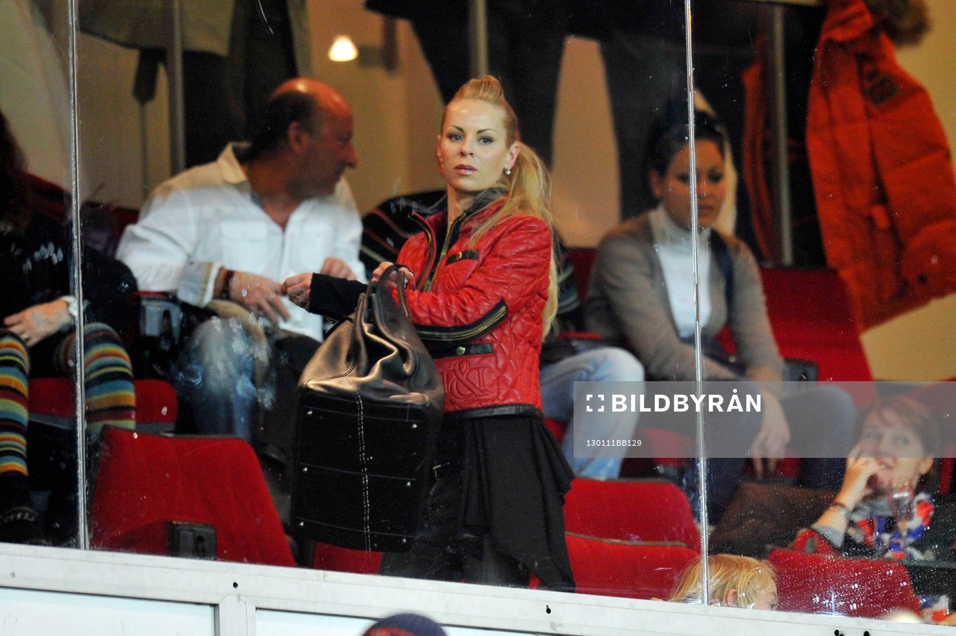 Helena SEGER ( femme Zlatan Ibrahimovic ) avec ses enfants