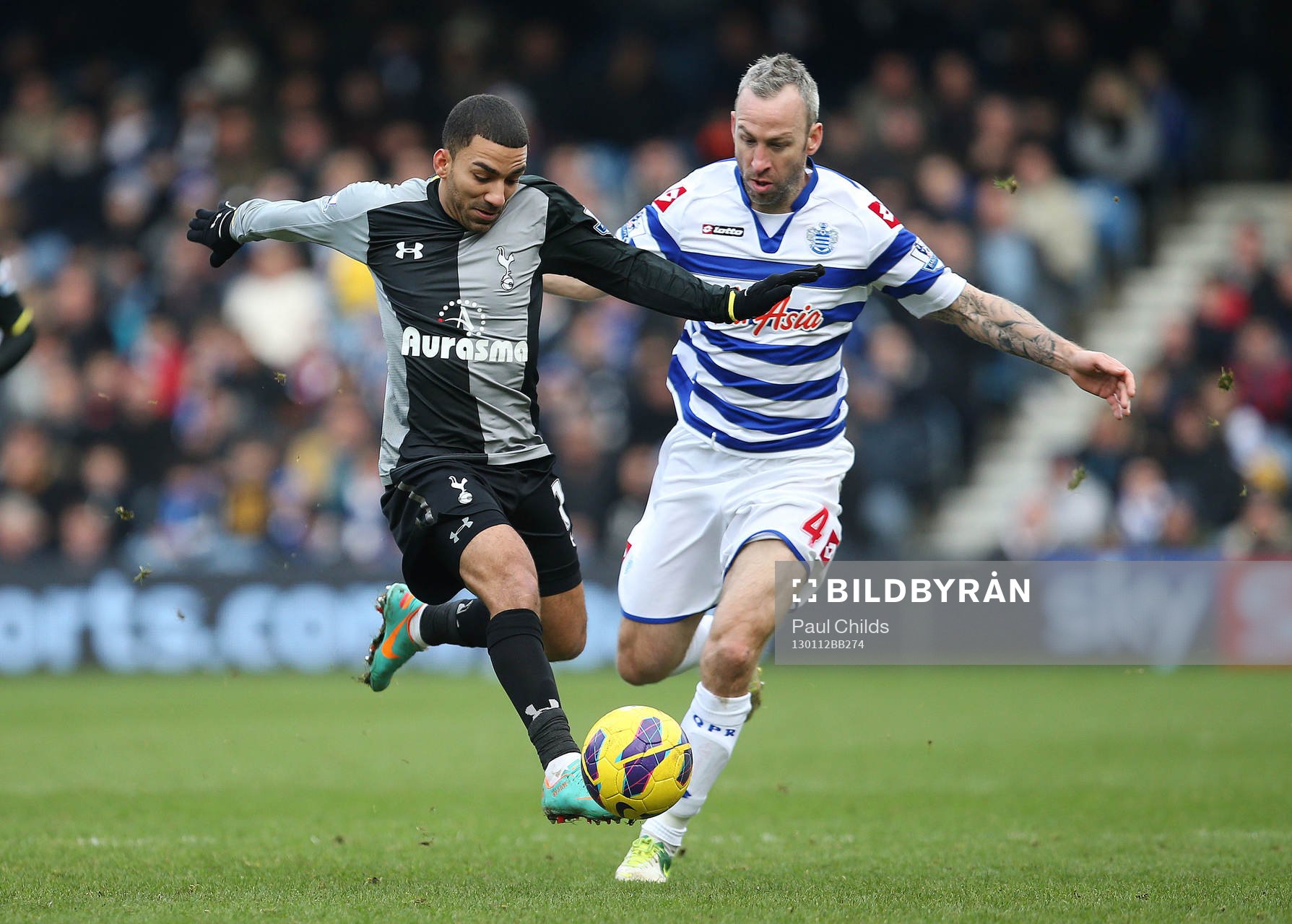 Fotboll, Premier Leauge, Queens Park Rangers vs Tottenham