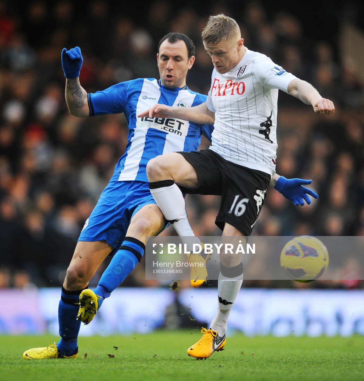 Football - Fulham v Wigan Athletic - Barclays Premier