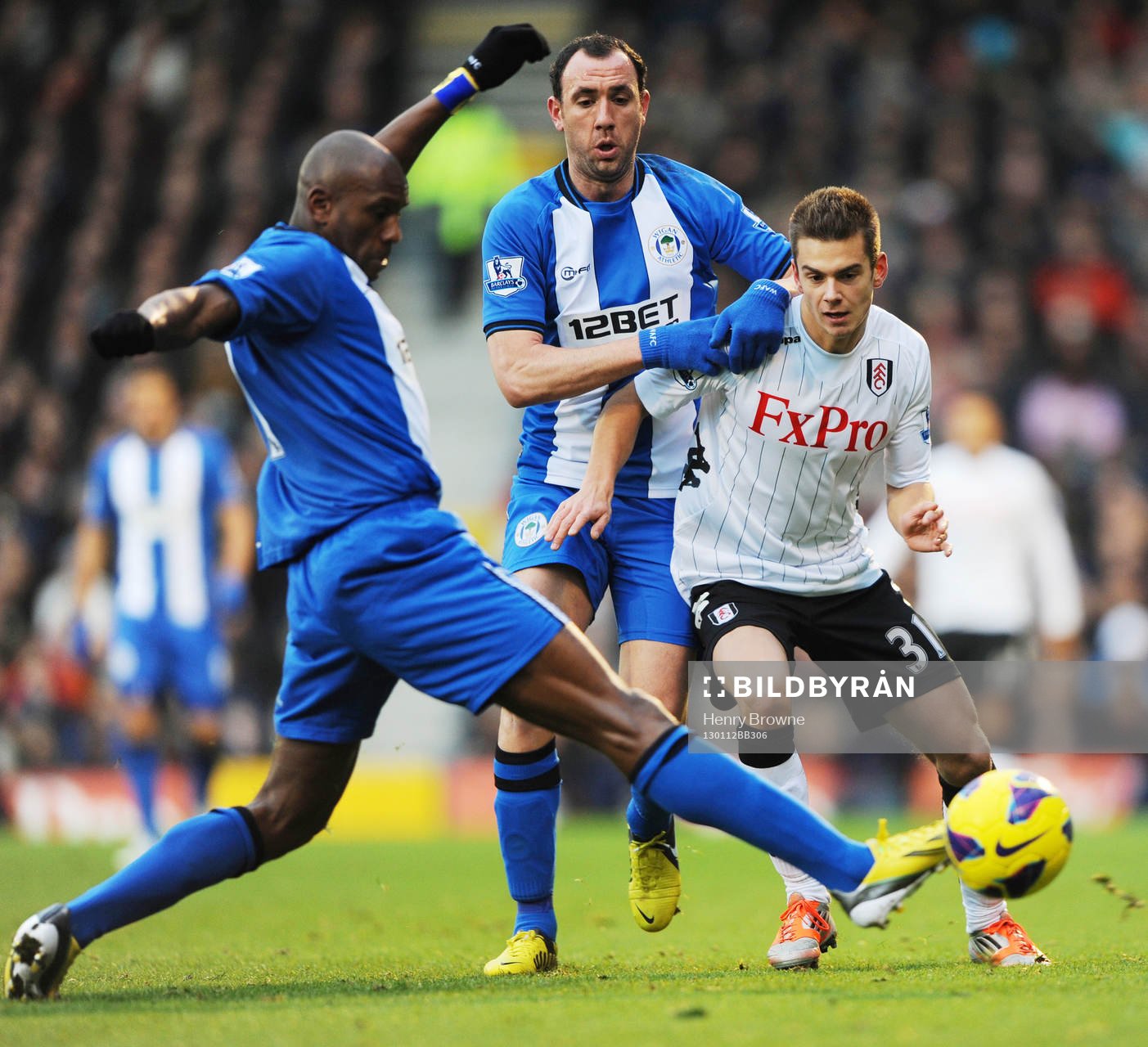Football - Fulham v Wigan Athletic - Barclays Premier