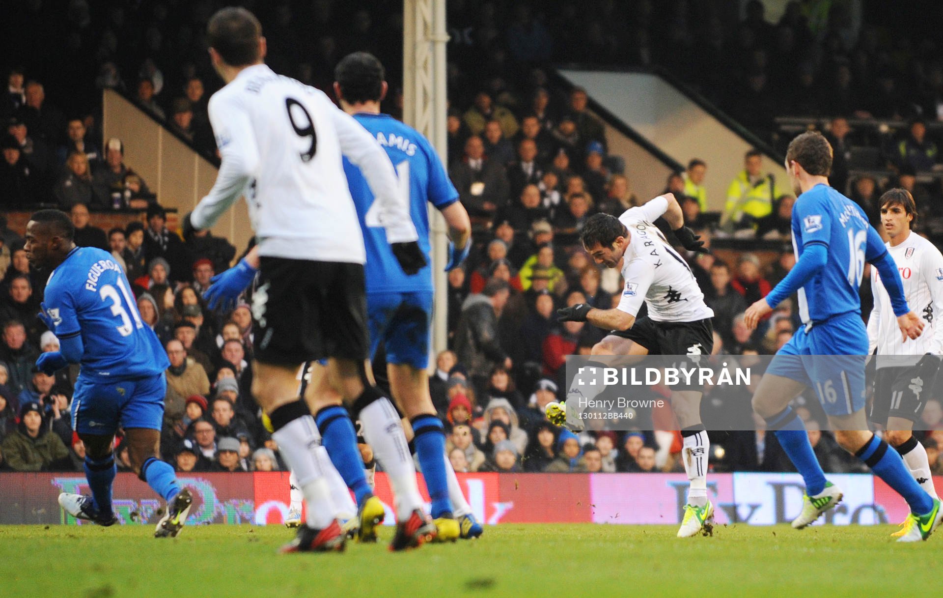 Football - Fulham v Wigan Athletic - Barclays Premier