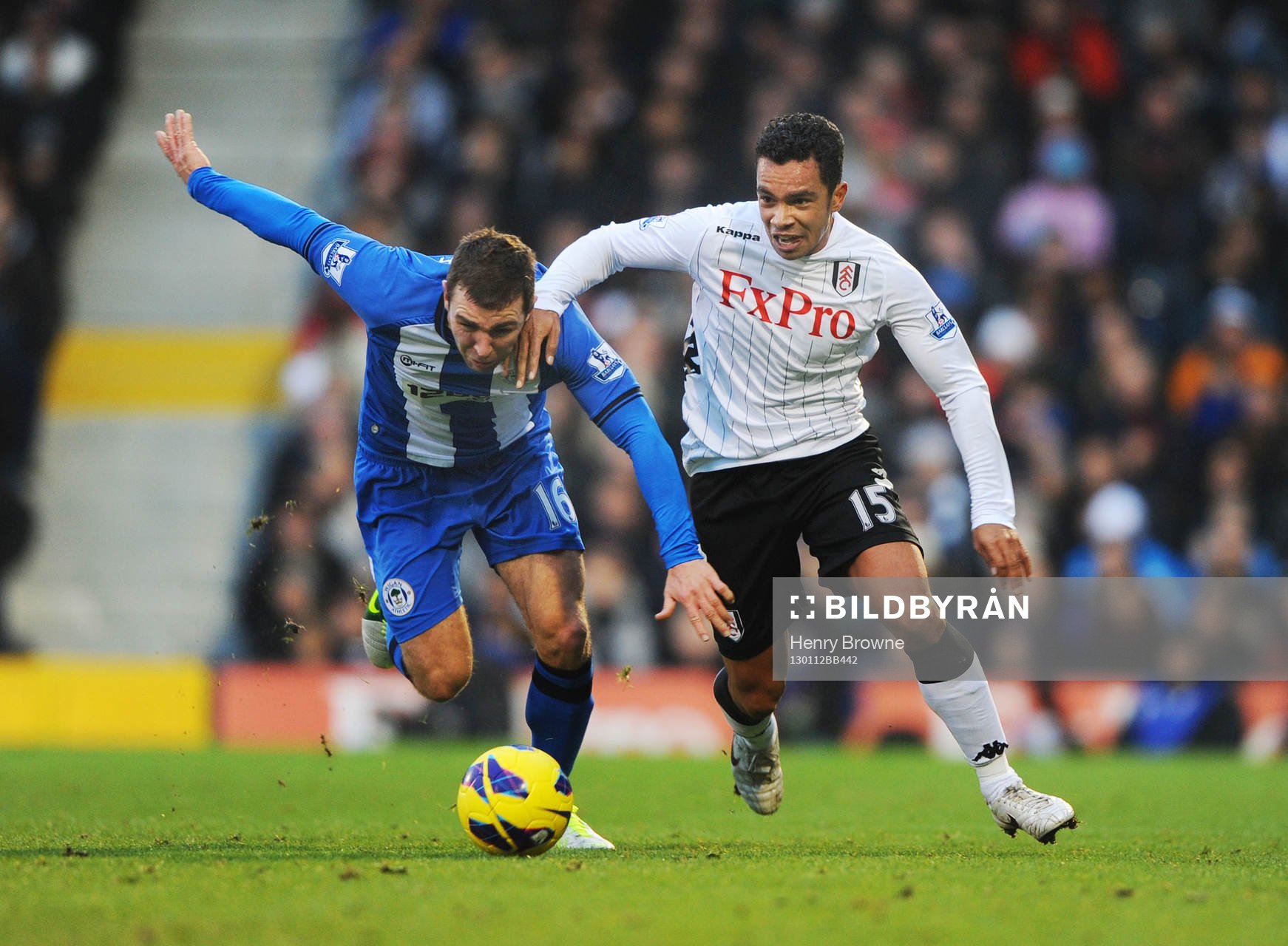 Football - Fulham v Wigan Athletic - Barclays Premier