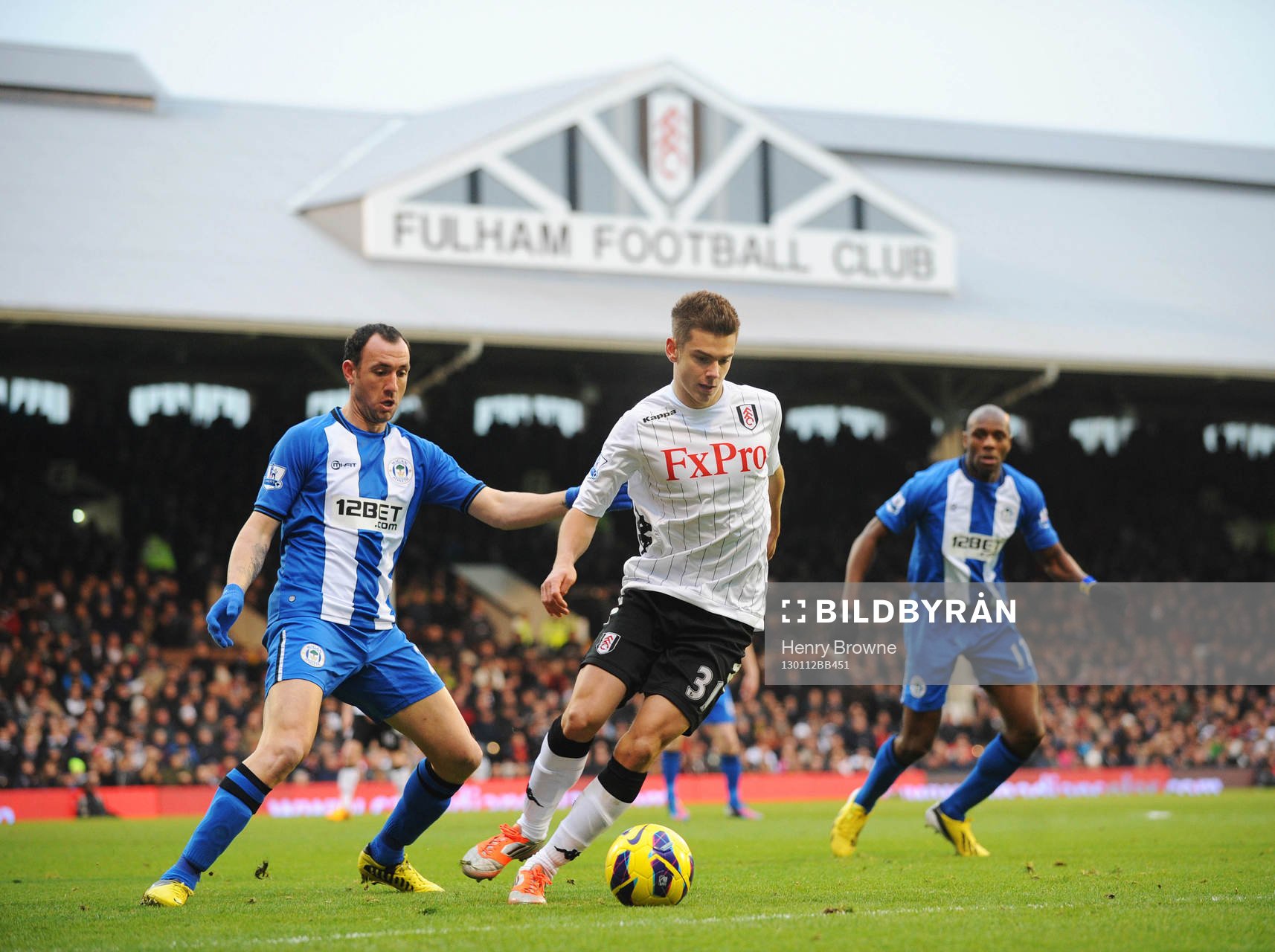 Football - Fulham v Wigan Athletic - Barclays Premier