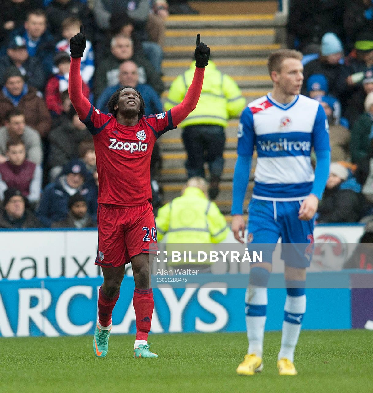 Football - Reading v West Bromwich Albion - Barclays