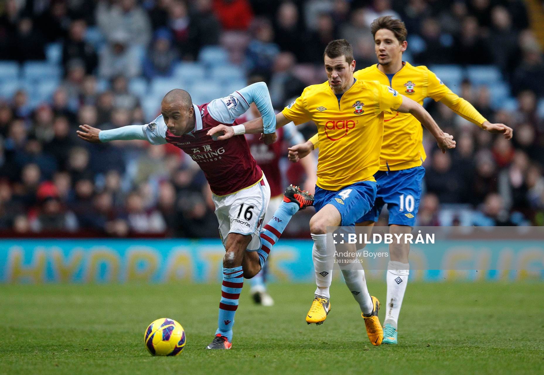 Football - Aston Villa v Southampton - Barclays Premier
