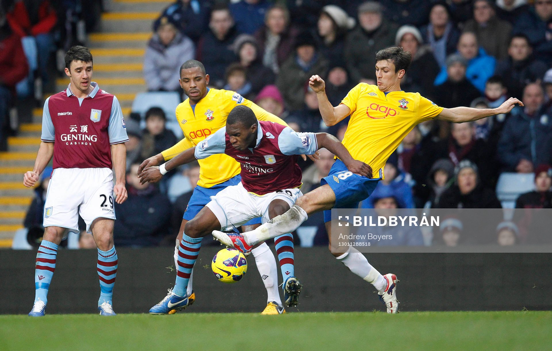 Football - Aston Villa v Southampton - Barclays Premier