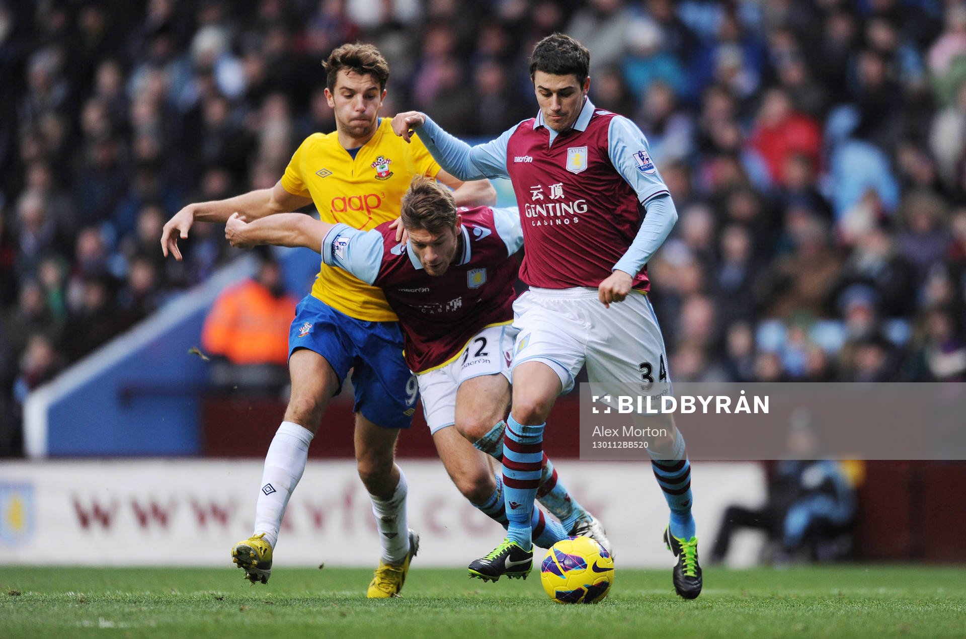 Football - Aston Villa v Southampton - Barclays Premier