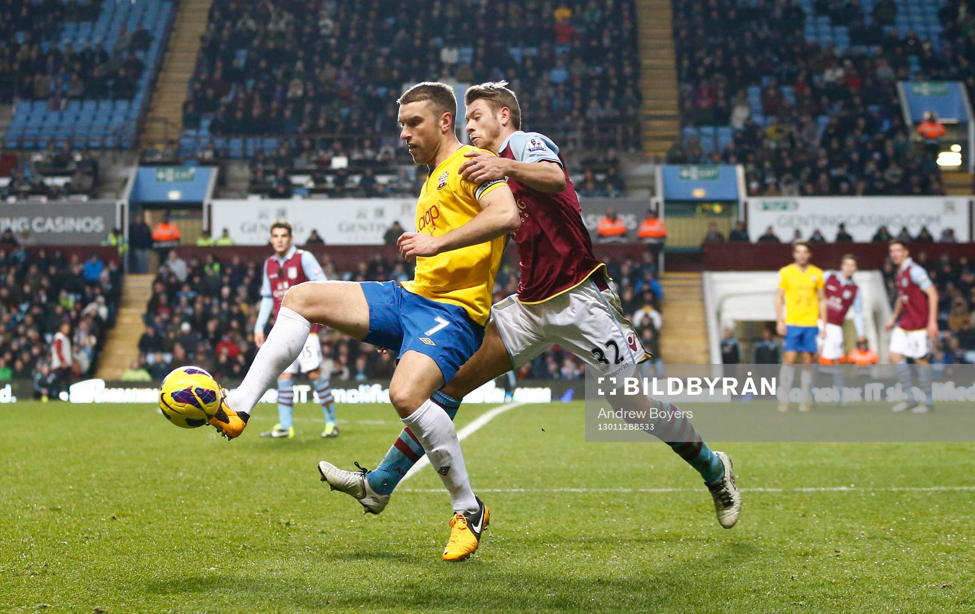 Football - Aston Villa v Southampton - Barclays Premier