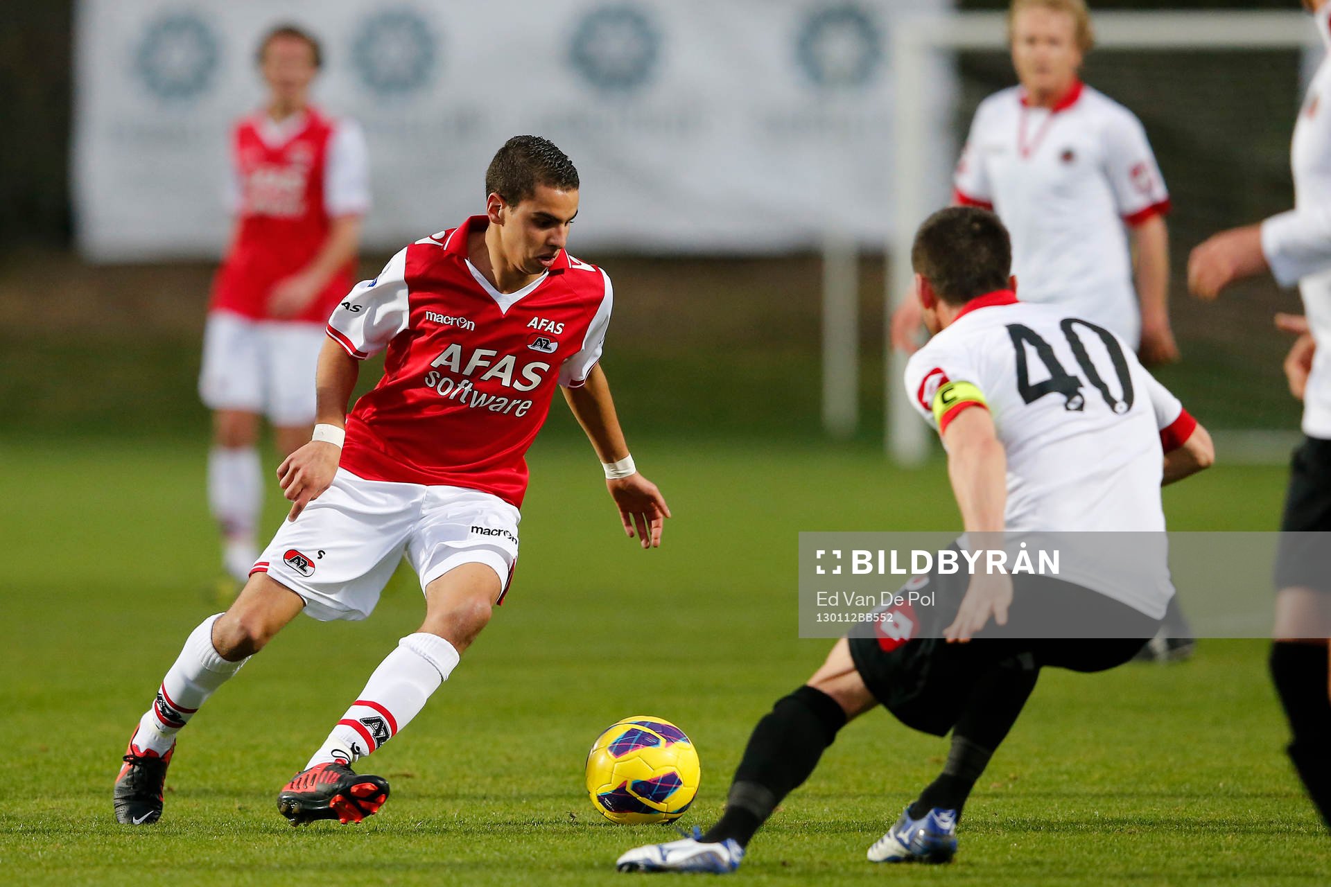 Fotboll, Holländska ligan, Träningsmatch, AZ Alkmaar -