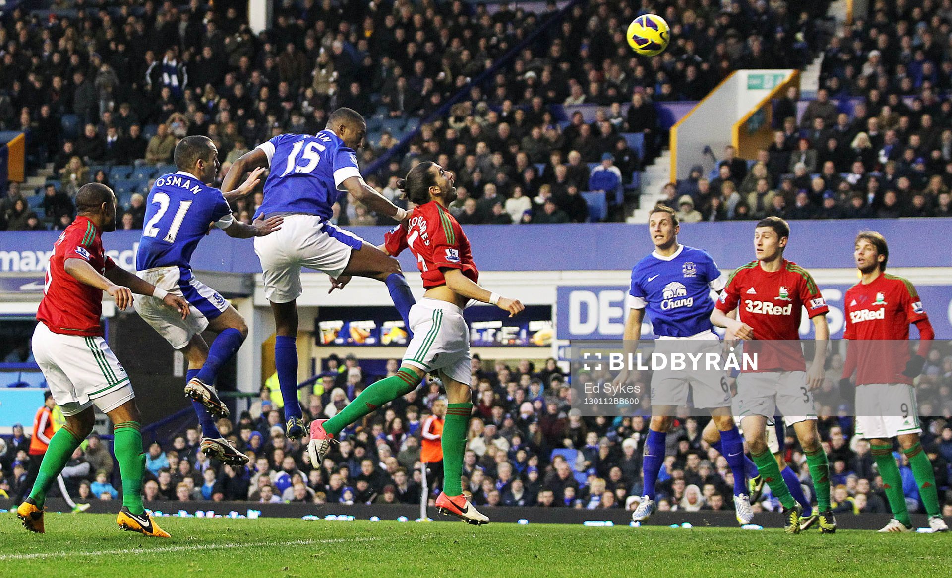 Football - Everton v Swansea City - Barclays Premier League