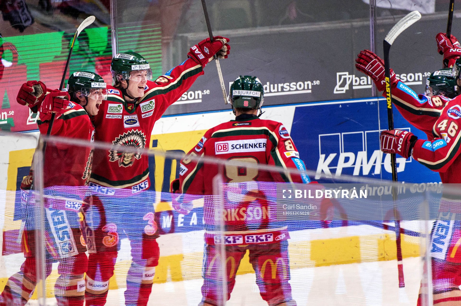 Gustav Rydahl, Frölunda, jublar