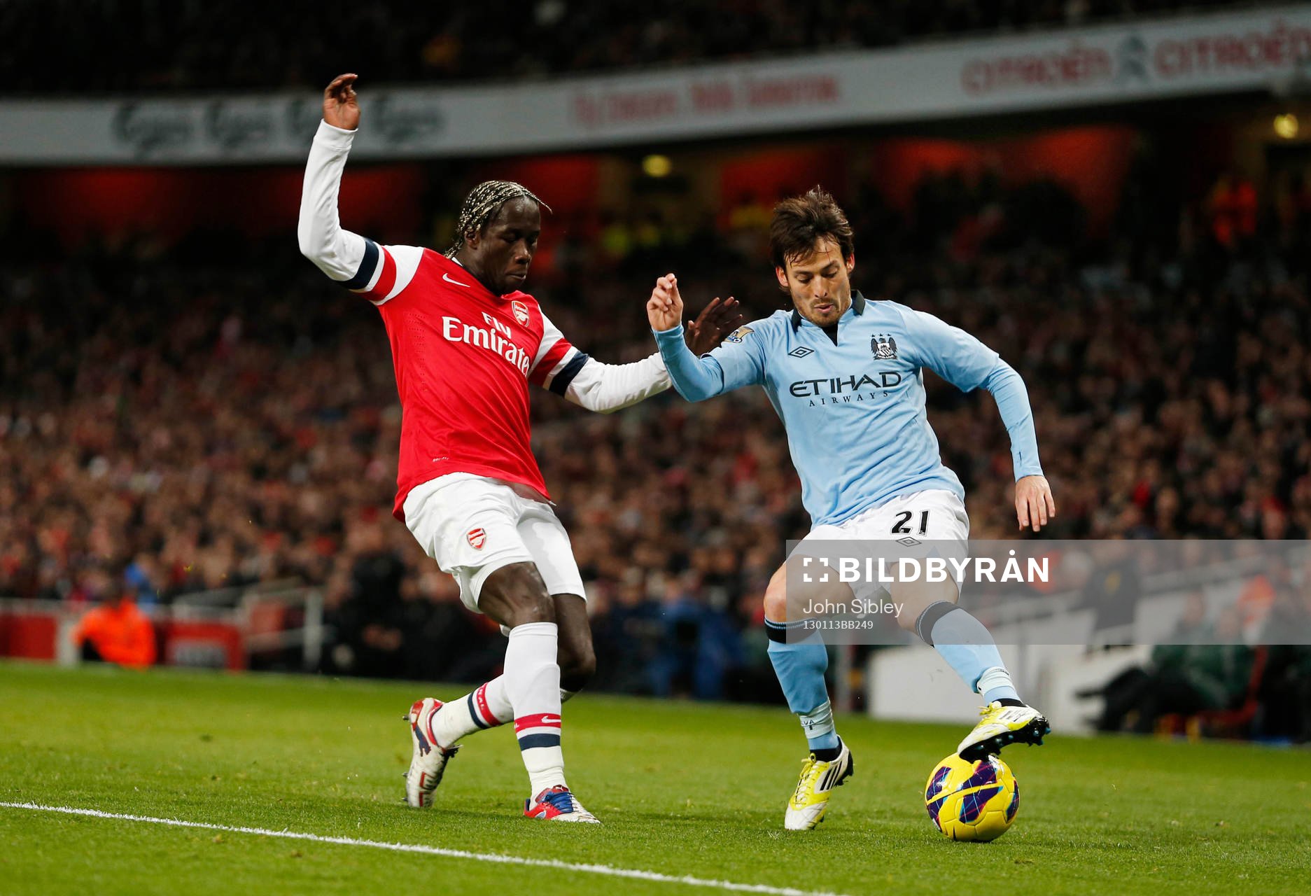 Football - Arsenal v Manchester City - Barclays Premier
