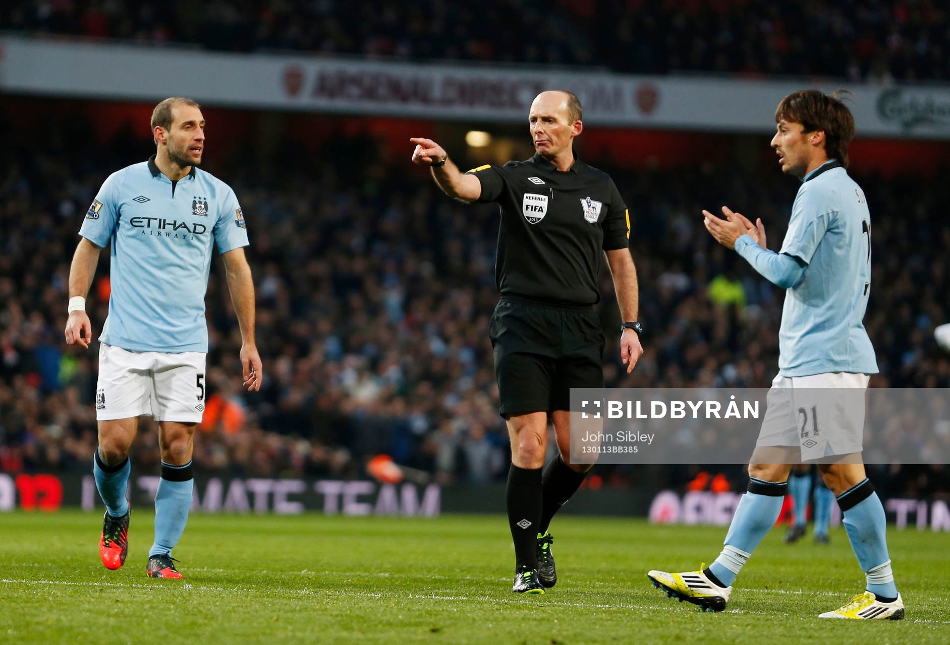 Football - Arsenal v Manchester City - Barclays Premier