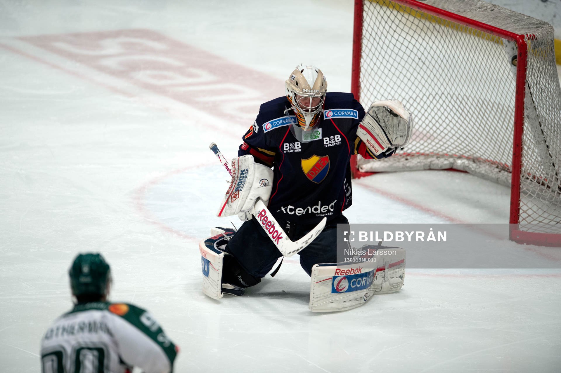 Jordan Smotherman, Tingsryd gör 0-1 målet bakom Chet