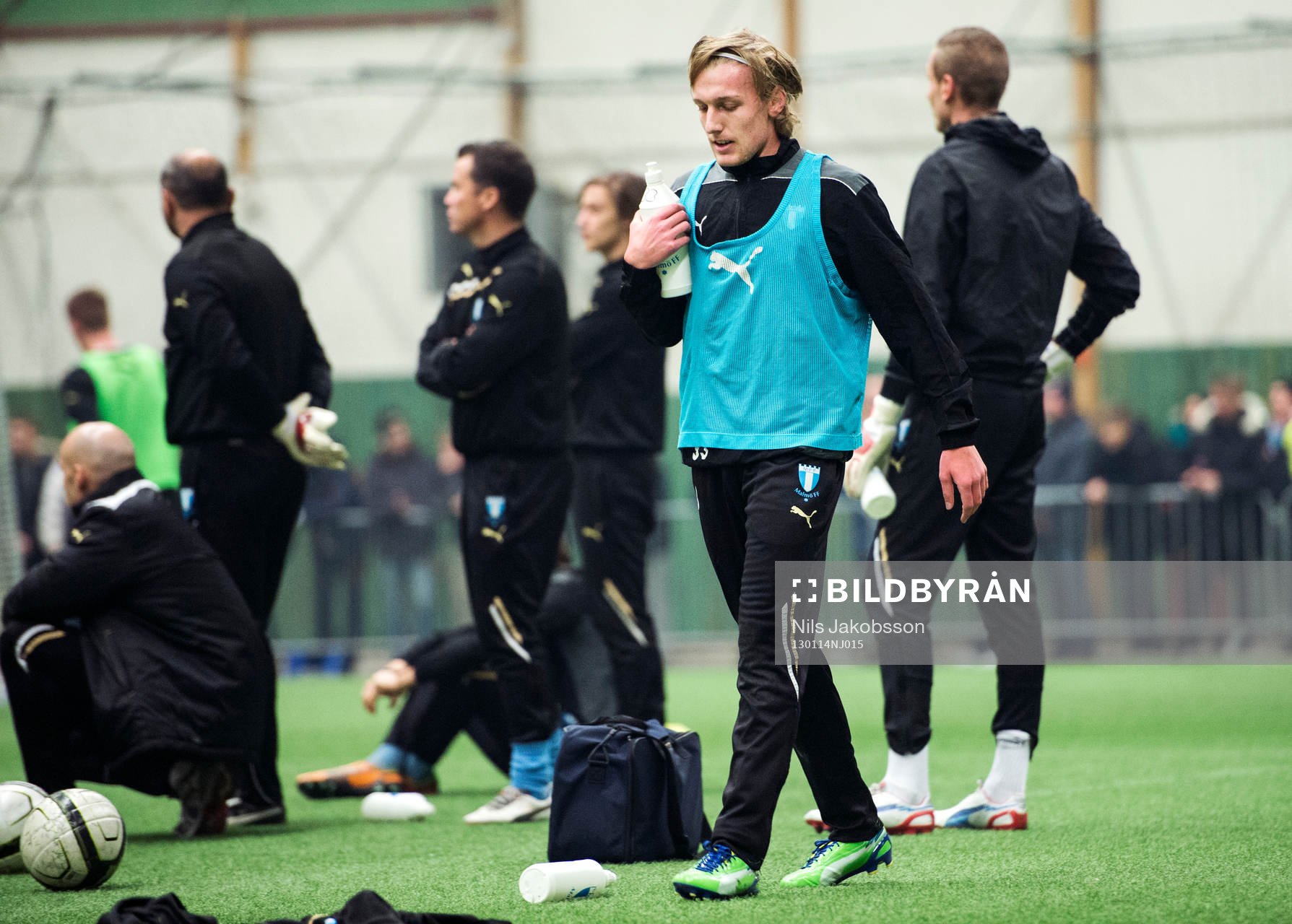 Emil Forsberg tar lite vatten