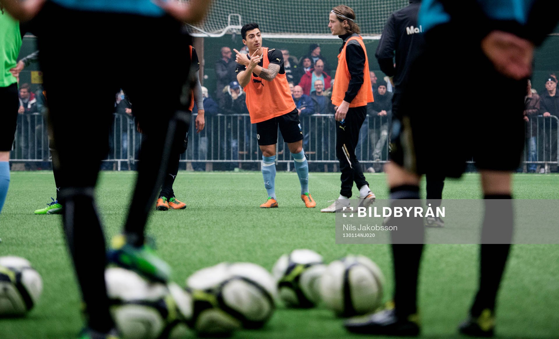 Jiloan Hamad, Erik Friberg, Malmö FF, styr och ställer