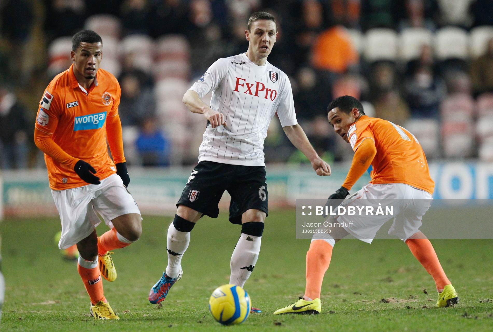 Football - Blackpool v Fulham - FA Cup Third Round Replay -