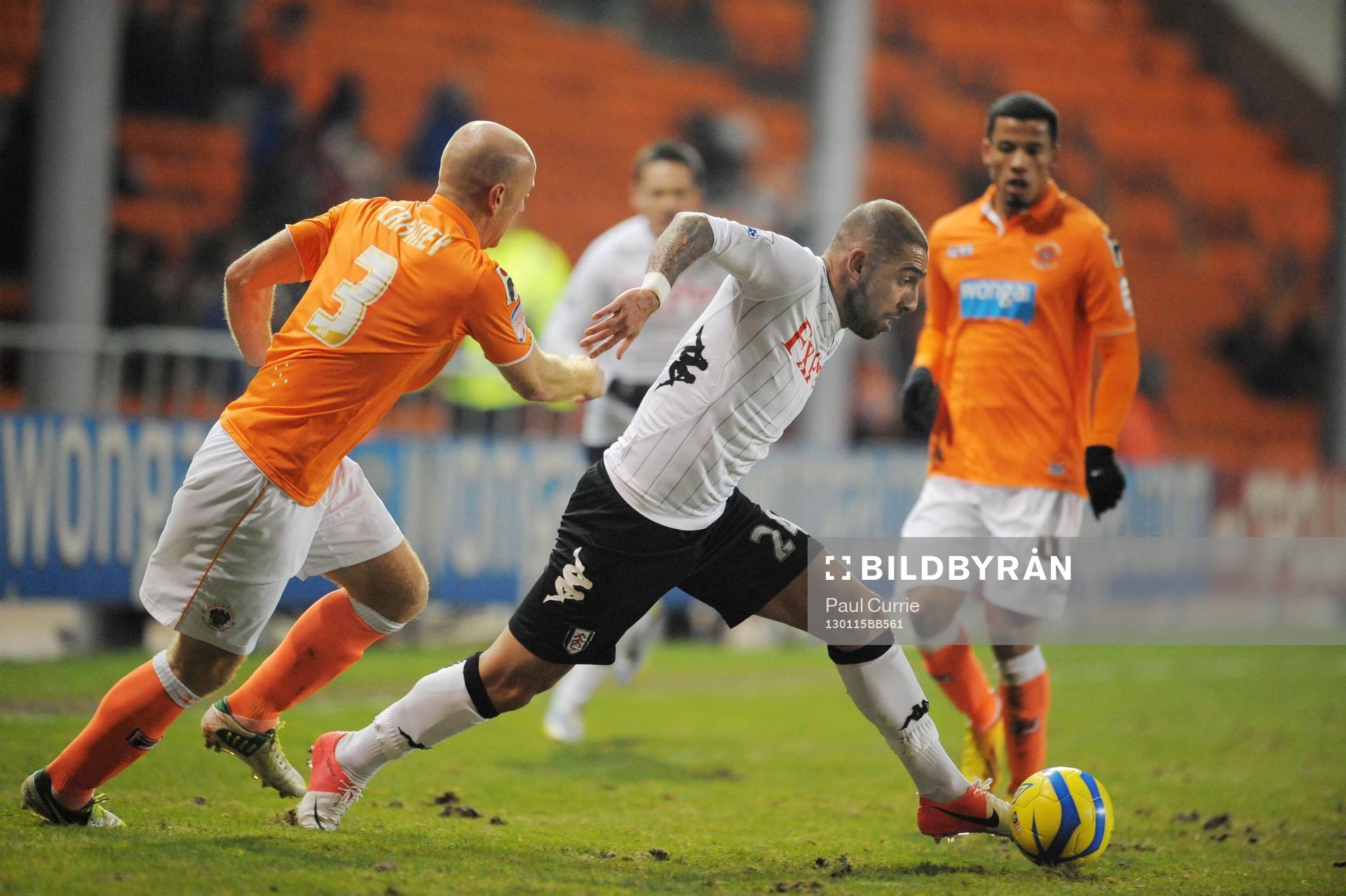 Football - Blackpool v Fulham - FA Cup Third Round Replay -