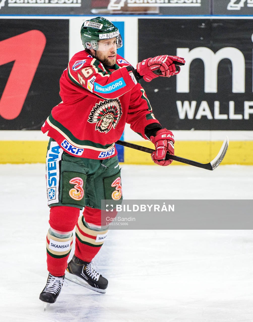 Christoffer Persson, Frölunda, jublar
