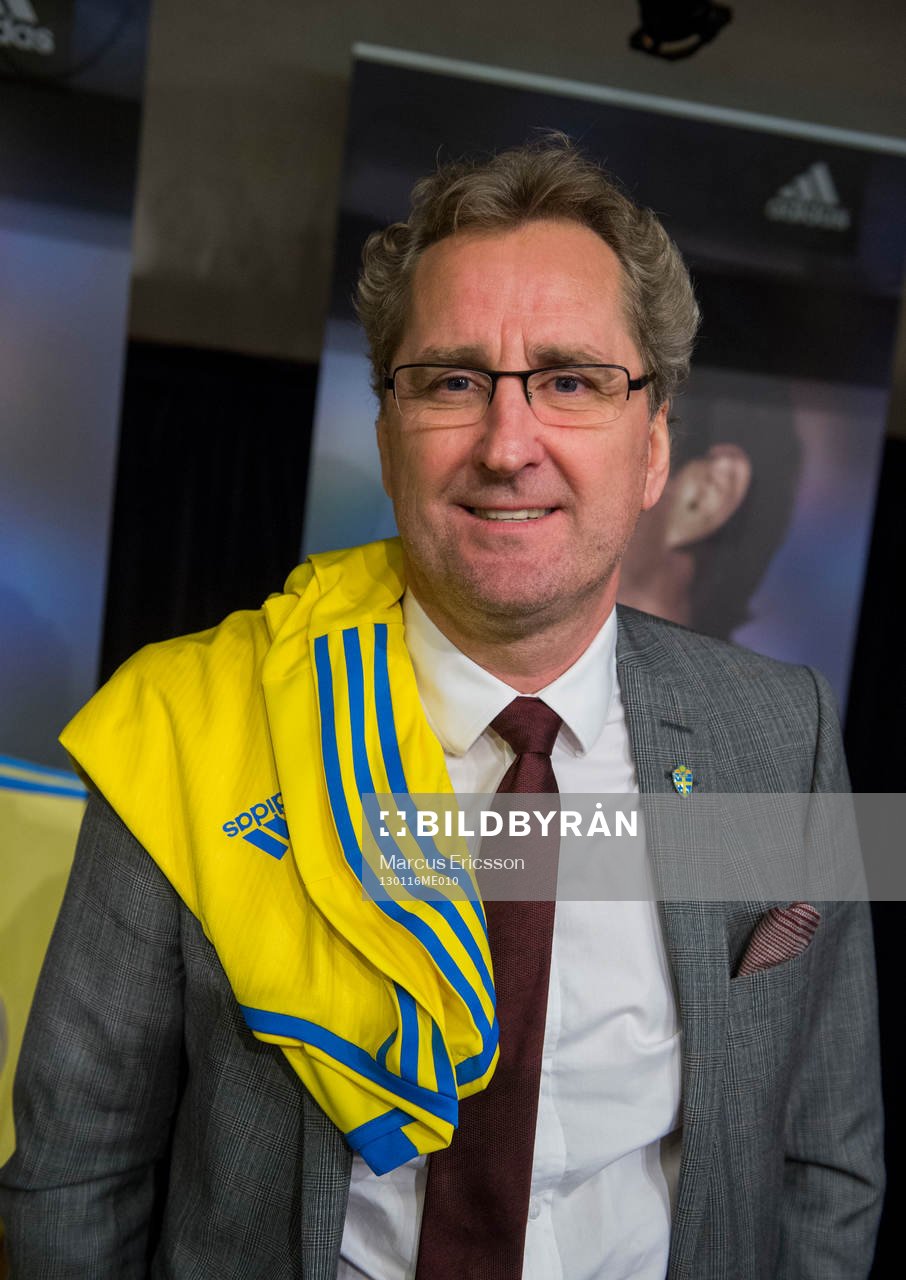 Presskonferens med Adidas och Fotbollsförbundet som