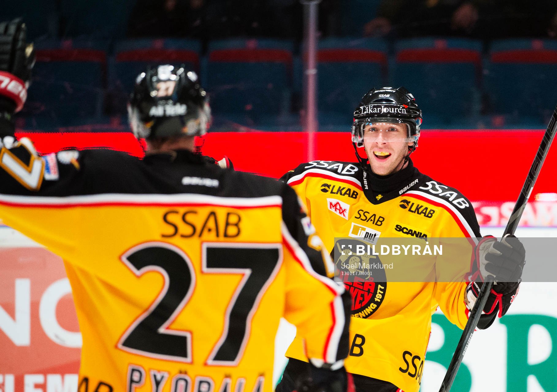 Kim Hirschovits, Luleå, jublar