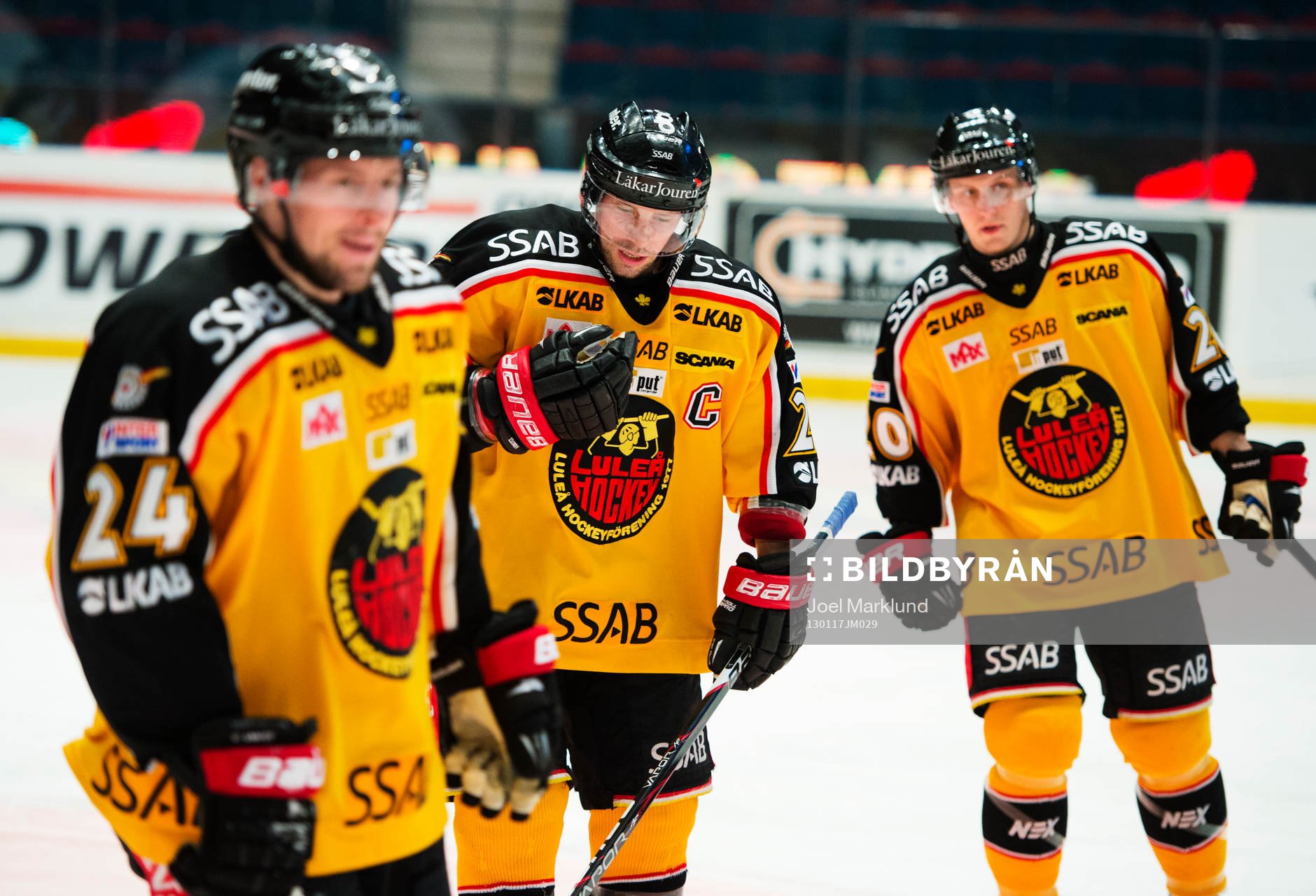 Cam Abbott, Chris Abbott och Joonas Vihko, Luleå