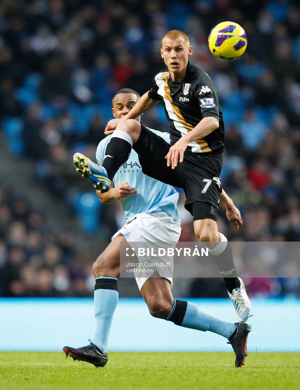 Football - Manchester City v Fulham - Barclays Premier