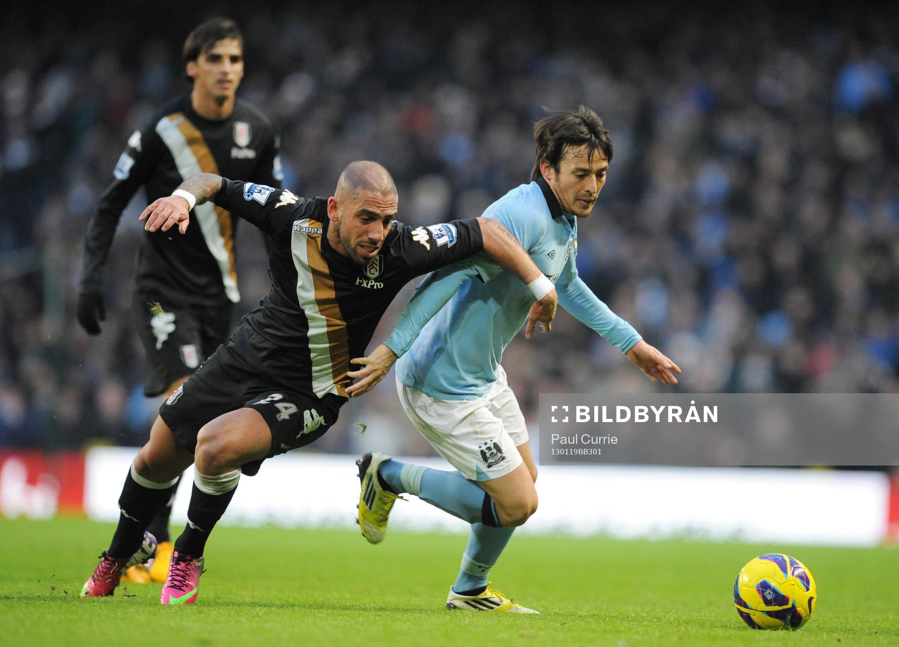 Football - Manchester City v Fulham - Barclays Premier