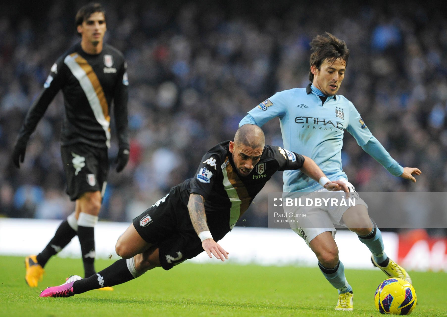 Football - Manchester City v Fulham - Barclays Premier
