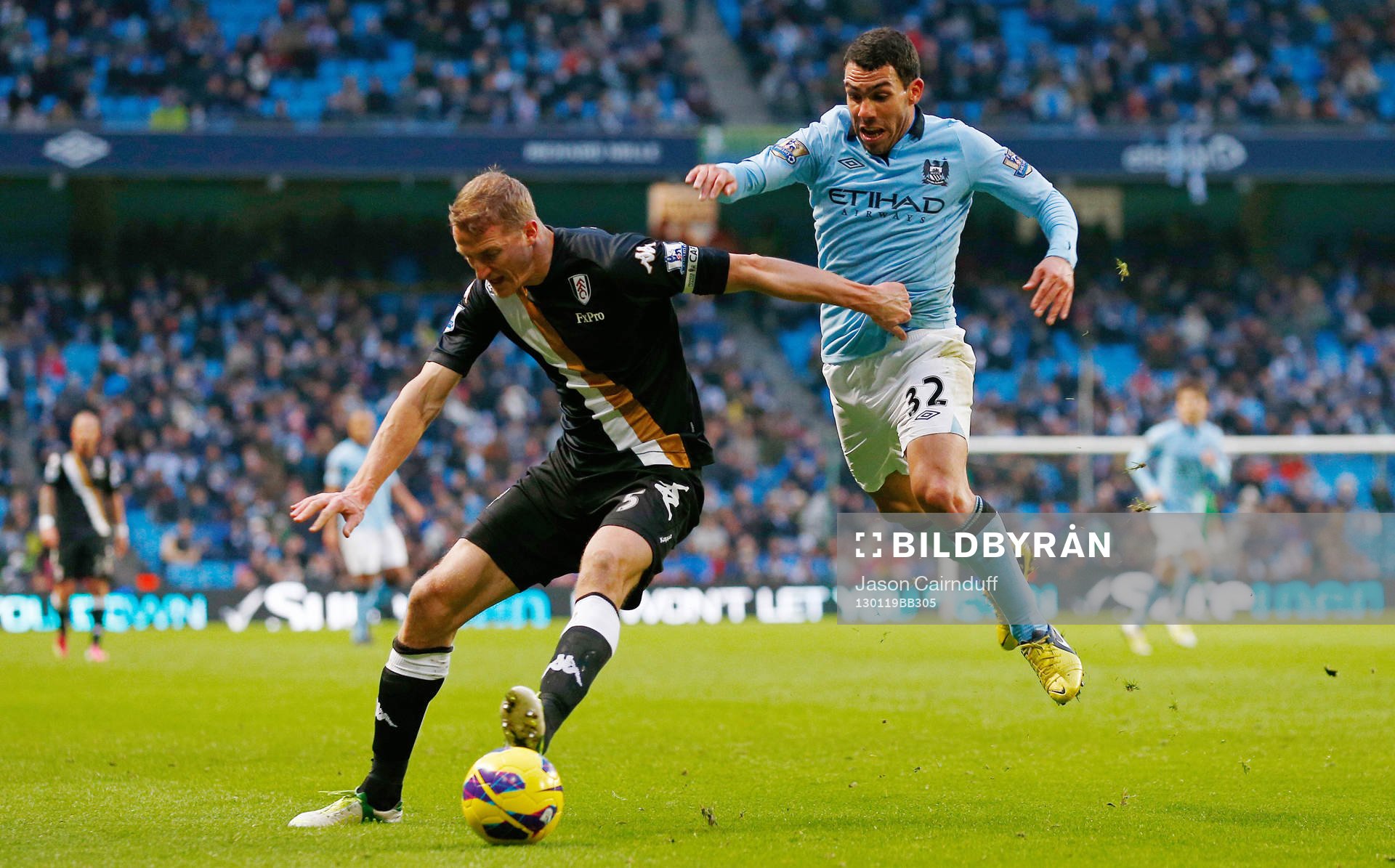 Football - Manchester City v Fulham - Barclays Premier