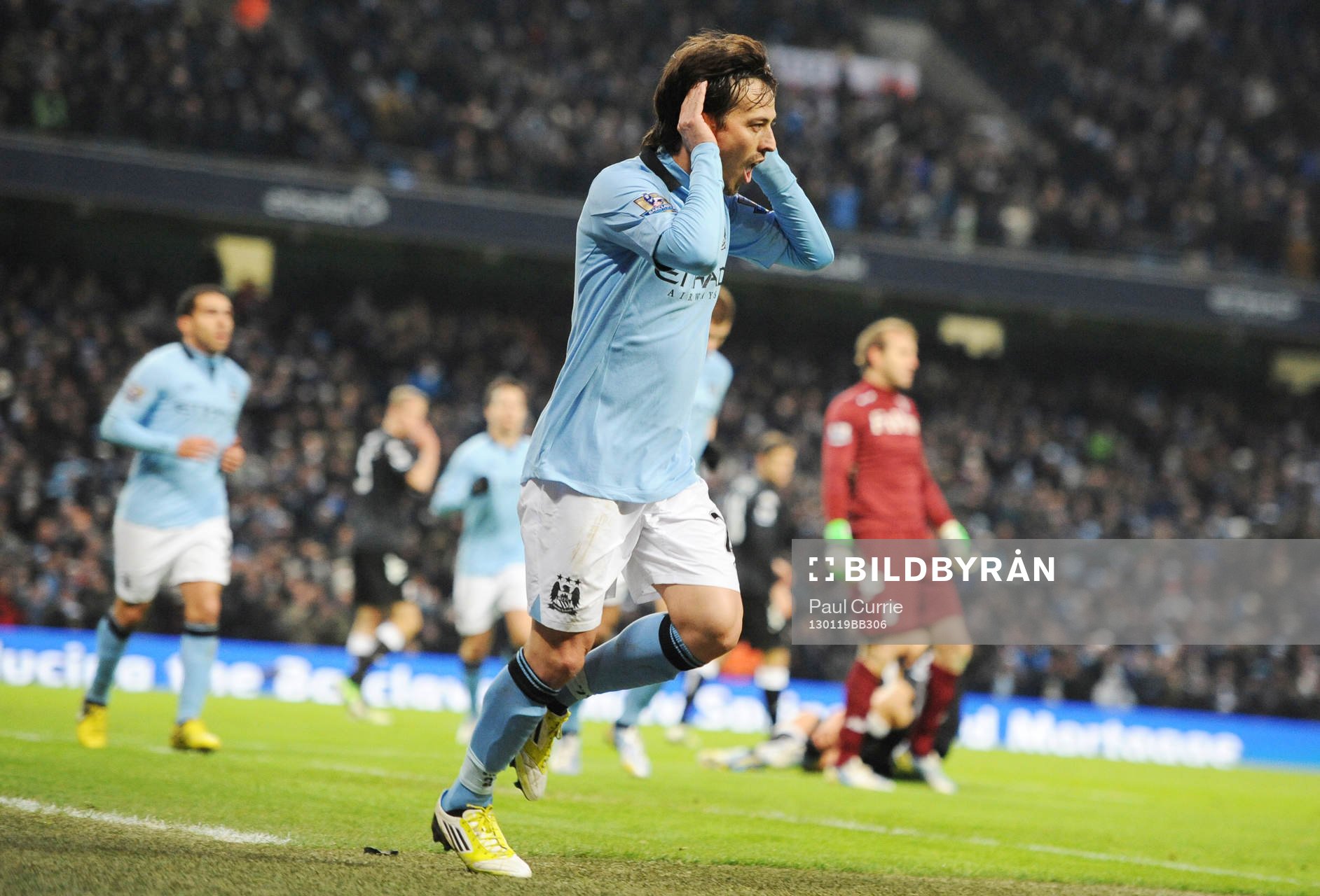 Football - Manchester City v Fulham - Barclays Premier