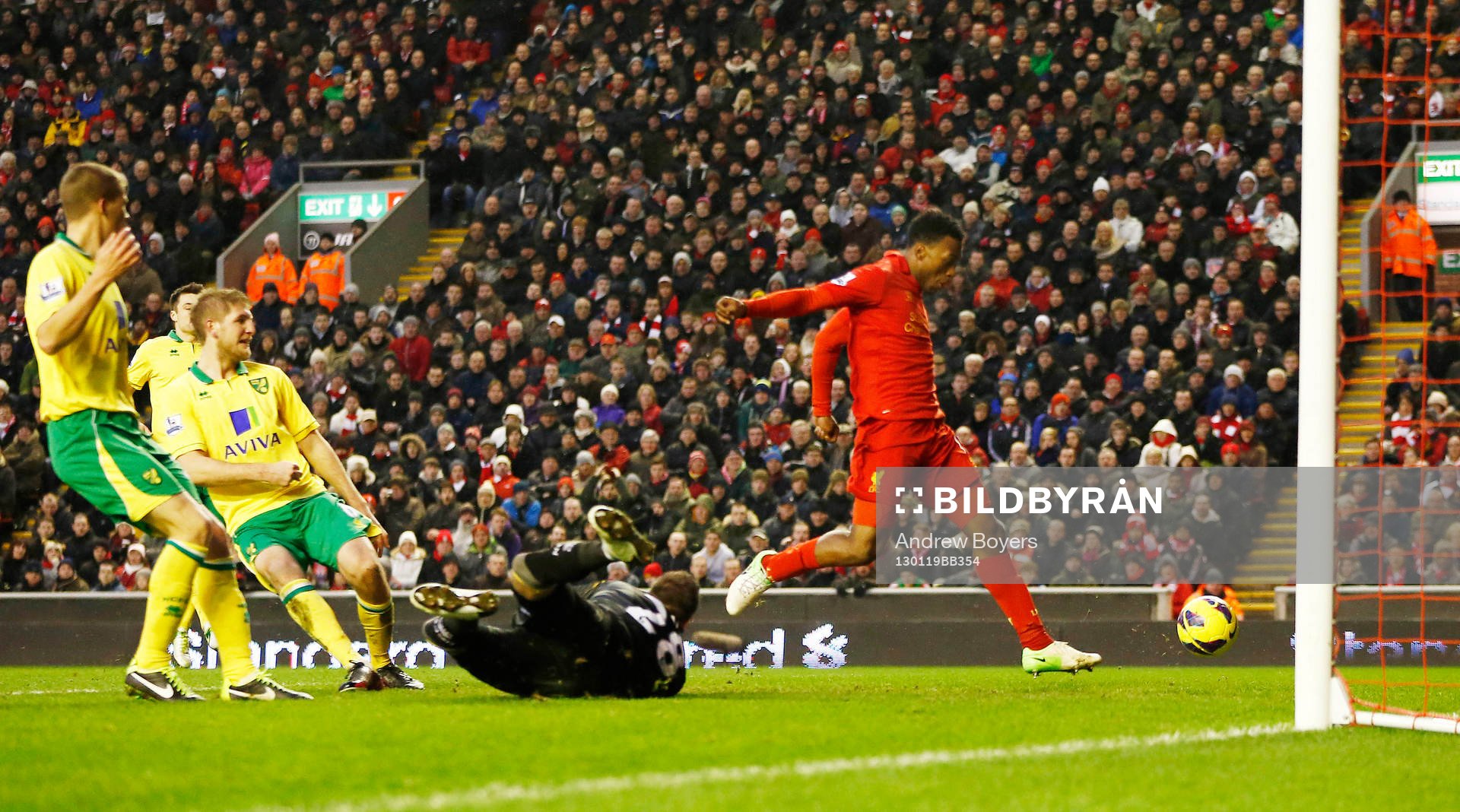 Football - Liverpool v Norwich City - Barclays Premier