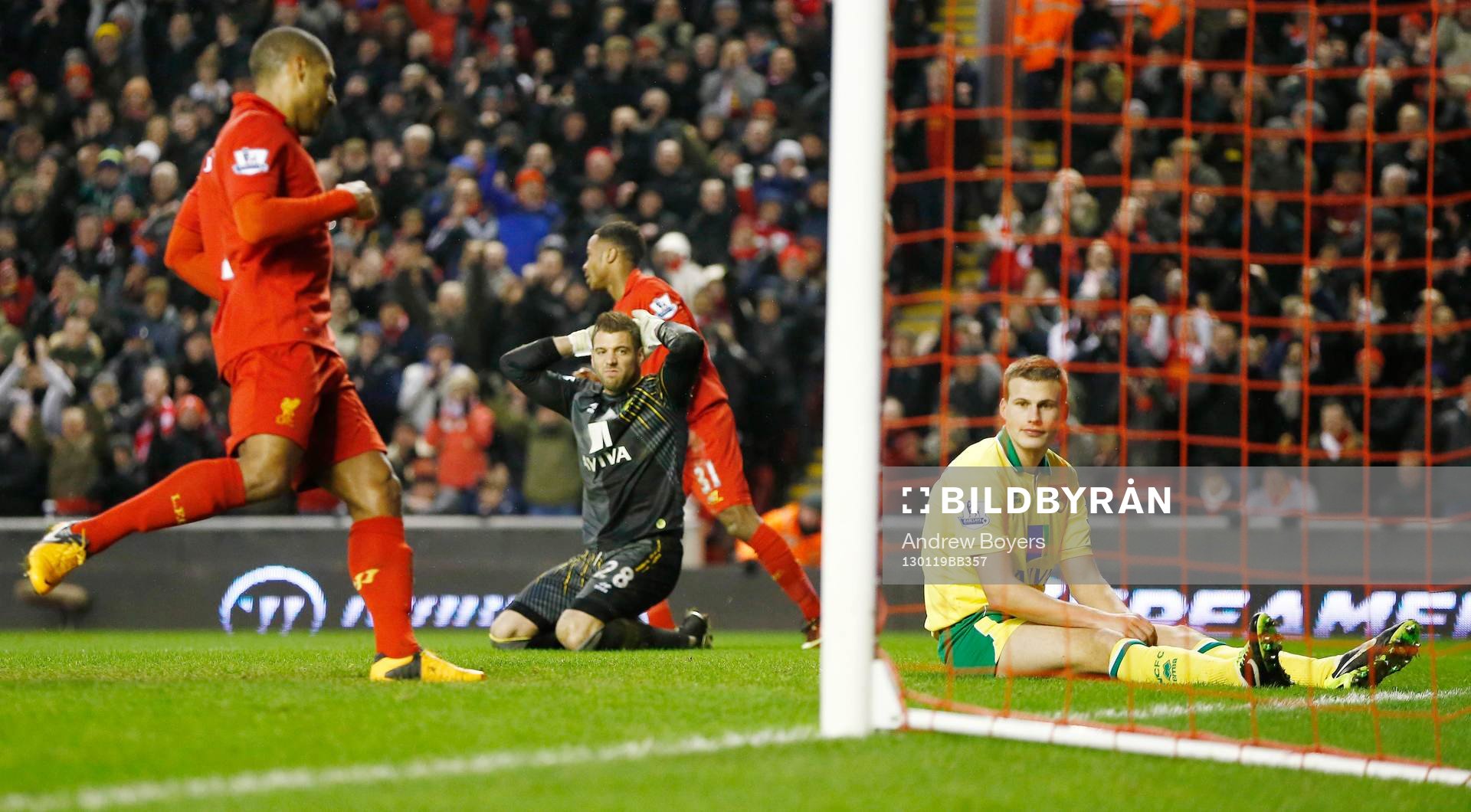 Football - Liverpool v Norwich City - Barclays Premier