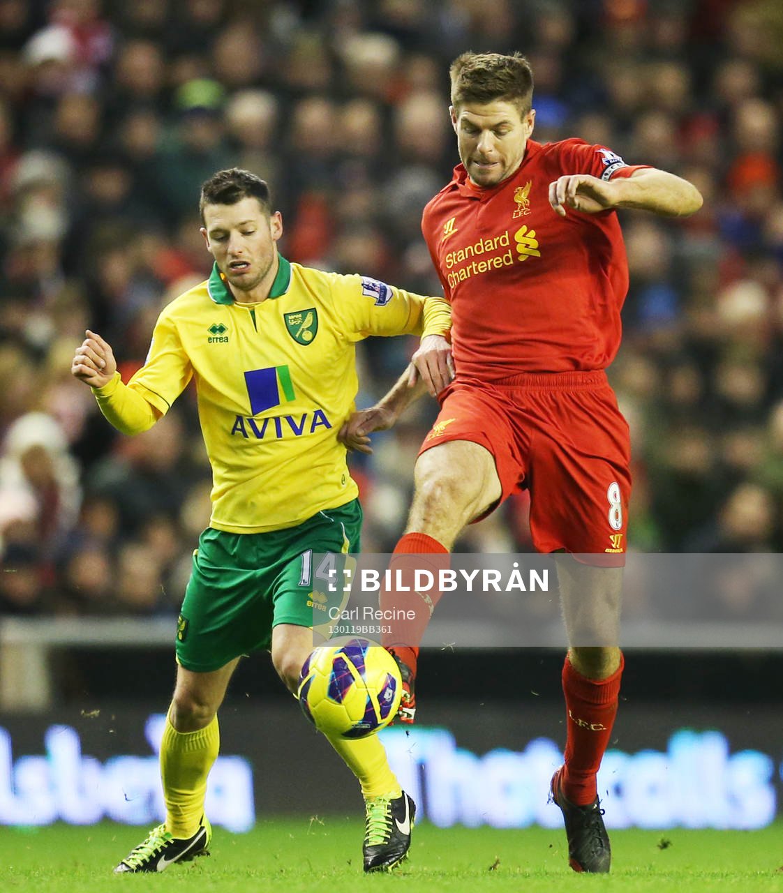 Football - Liverpool v Norwich City - Barclays Premier