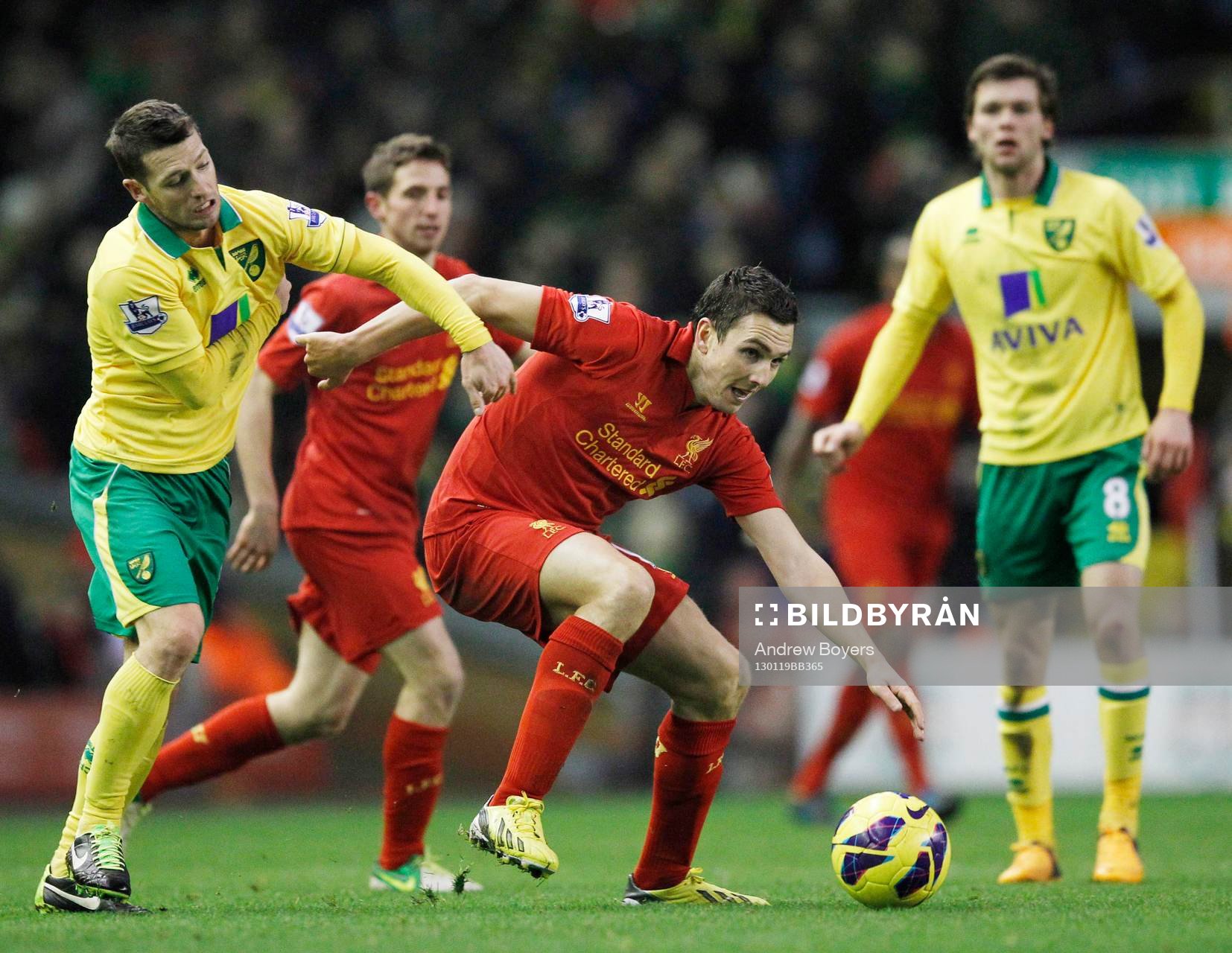 Football - Liverpool v Norwich City - Barclays Premier