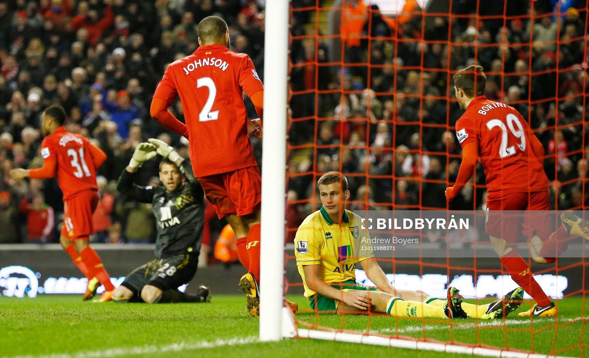 Football - Liverpool v Norwich City - Barclays Premier
