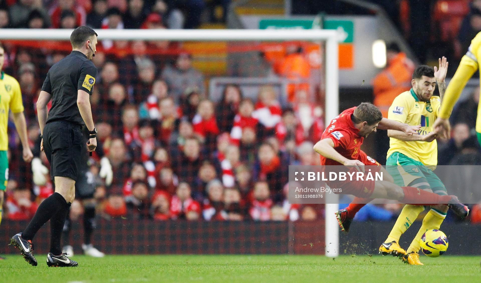 Football - Liverpool v Norwich City - Barclays Premier