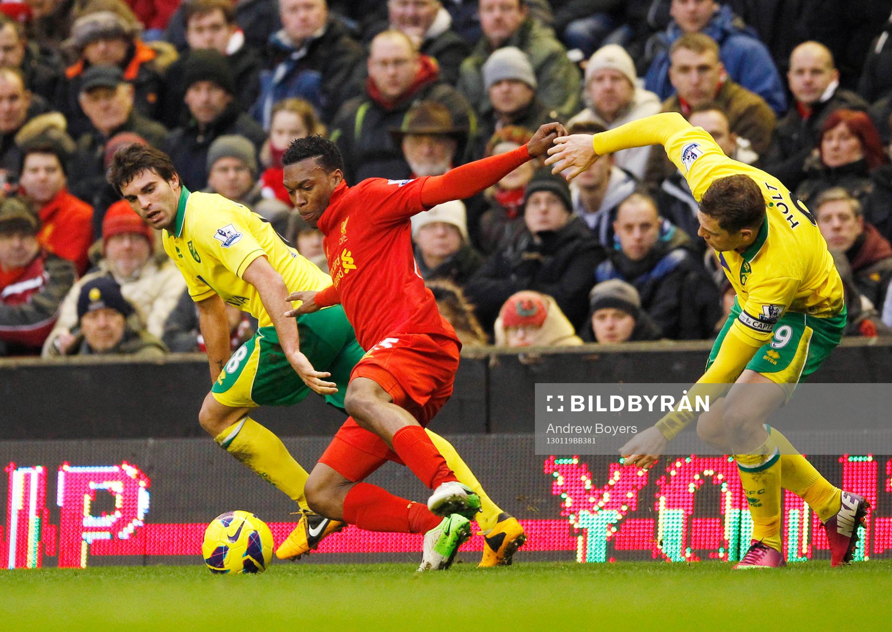 Football - Liverpool v Norwich City - Barclays Premier