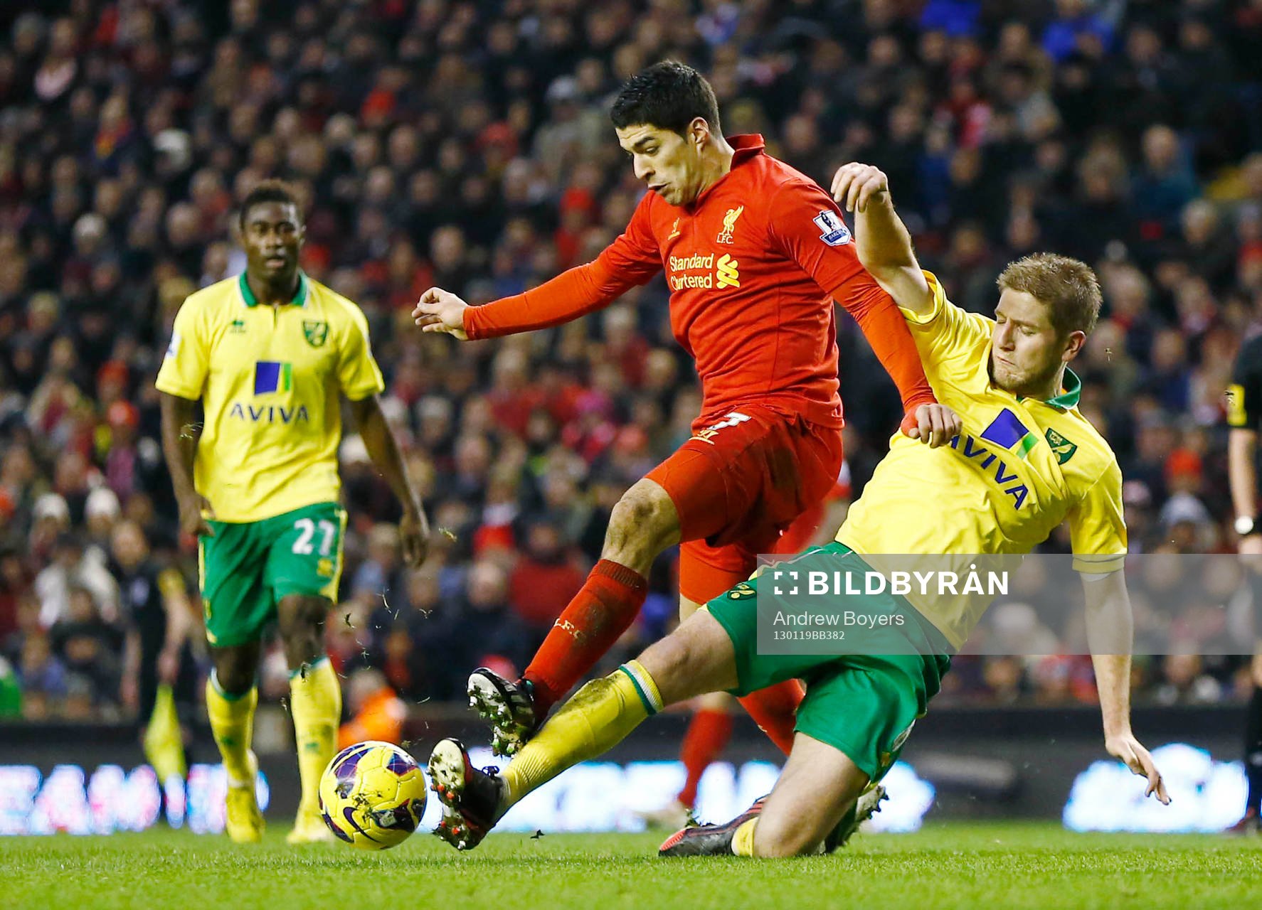 Football - Liverpool v Norwich City - Barclays Premier