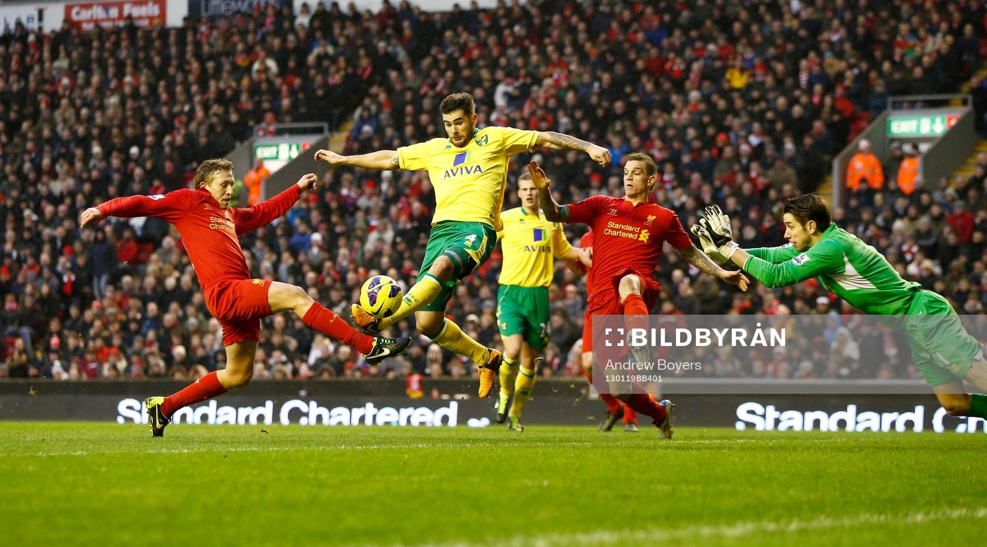 Football - Liverpool v Norwich City - Barclays Premier