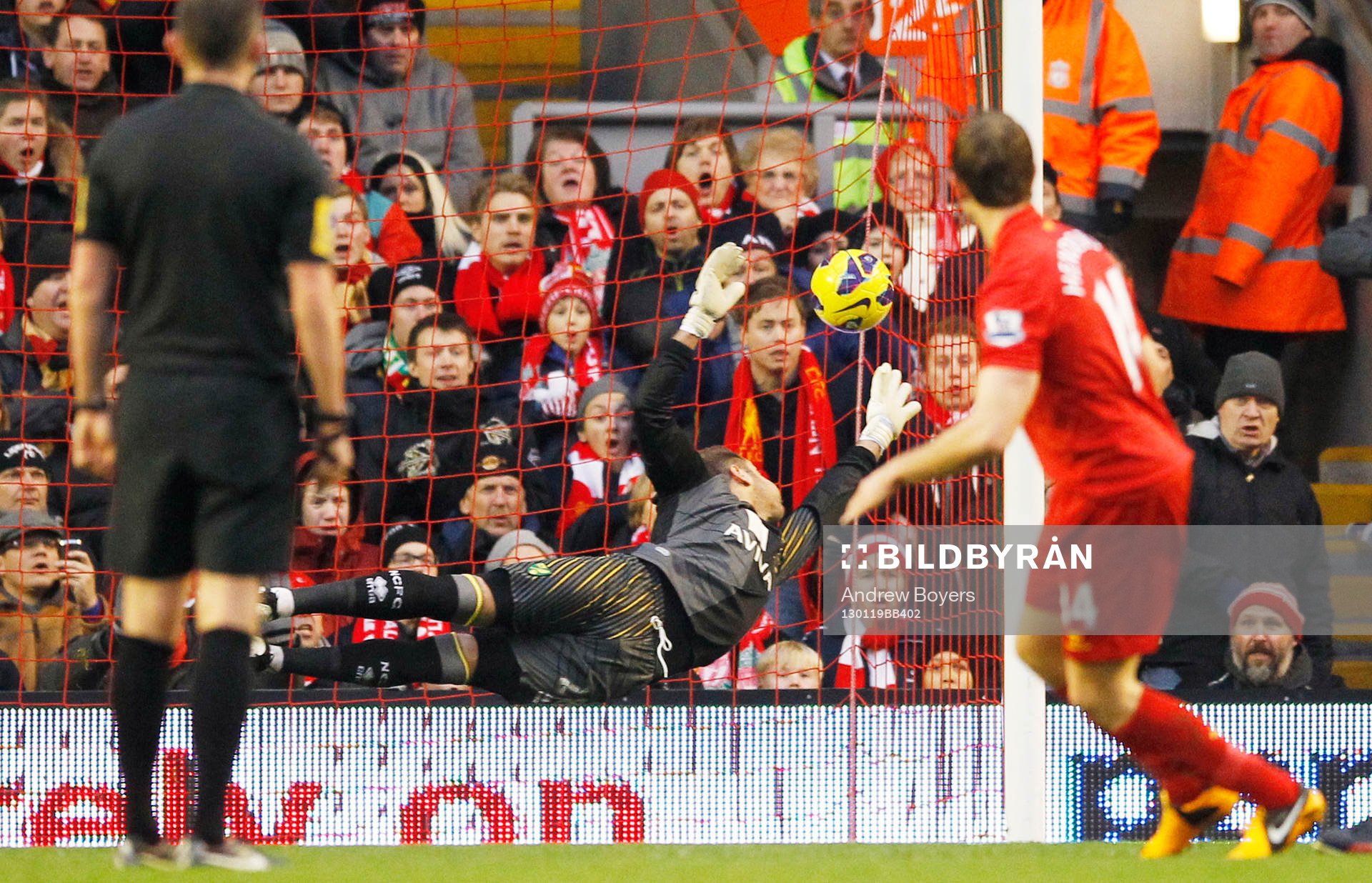 Football - Liverpool v Norwich City - Barclays Premier